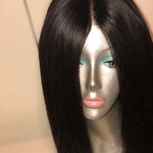 Shoulder length wig REAL HUMAN DONATED HAIR